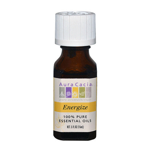 Aura Cacia Aromatherapy Energize Essential Oils, 0.5 Oz